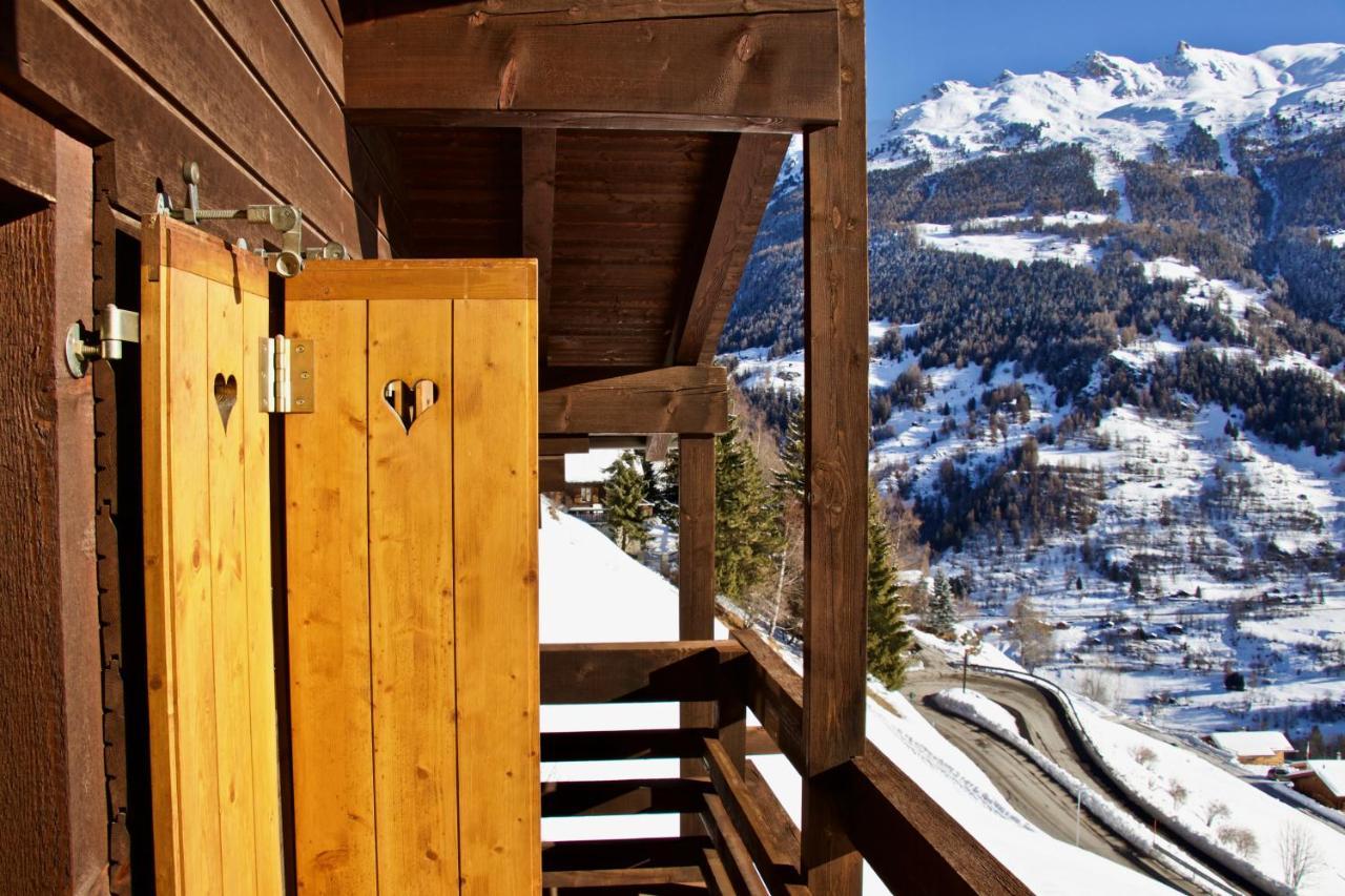Chalet Abraxas With Astonishing View - Grimentz Vila Exterior foto