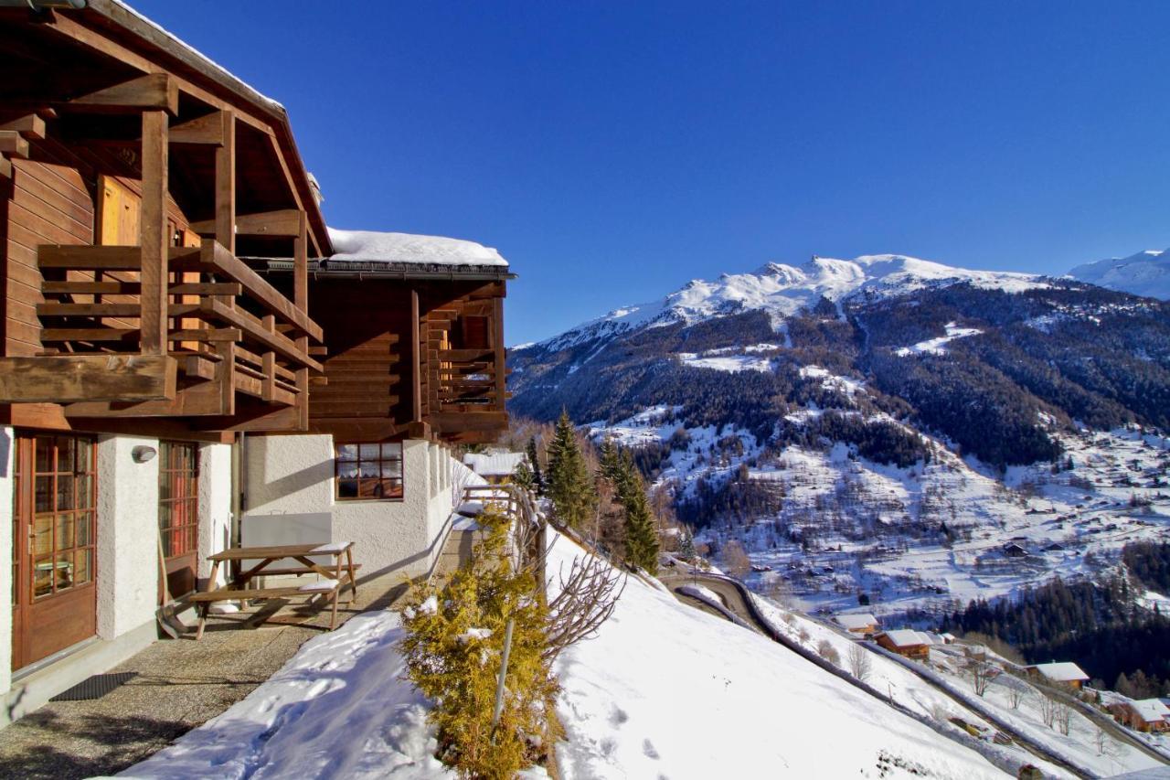 Chalet Abraxas With Astonishing View - Grimentz Vila Exterior foto