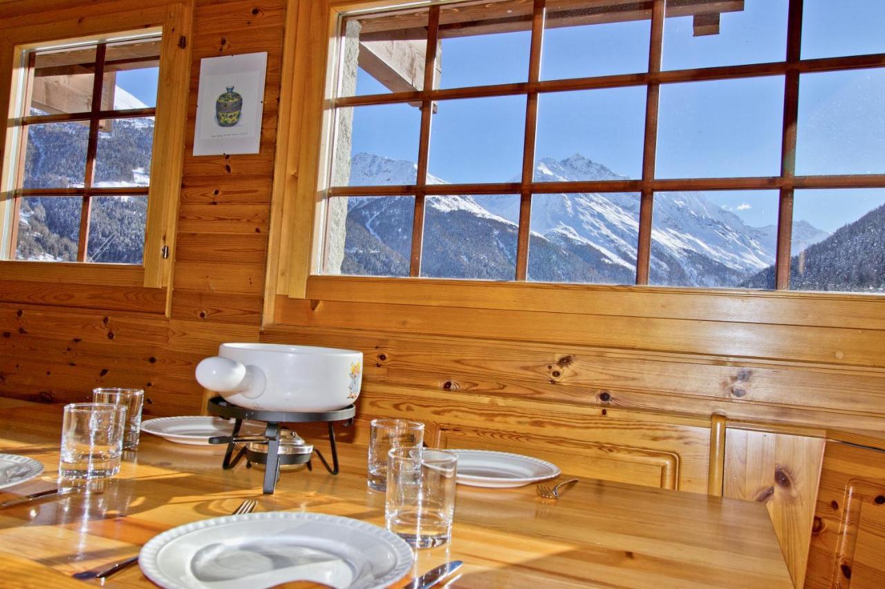 Chalet Abraxas With Astonishing View - Grimentz Vila Exterior foto