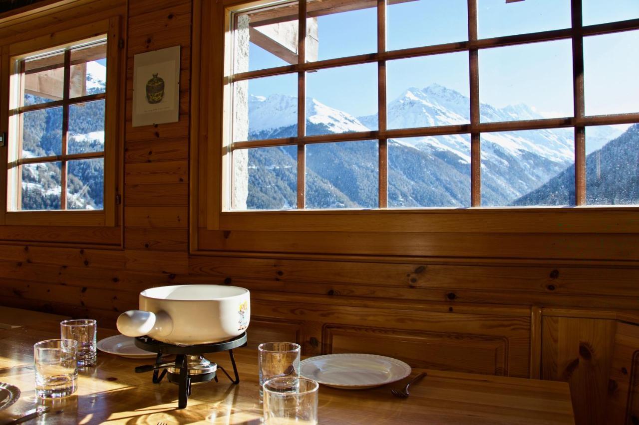 Chalet Abraxas With Astonishing View - Grimentz Vila Exterior foto