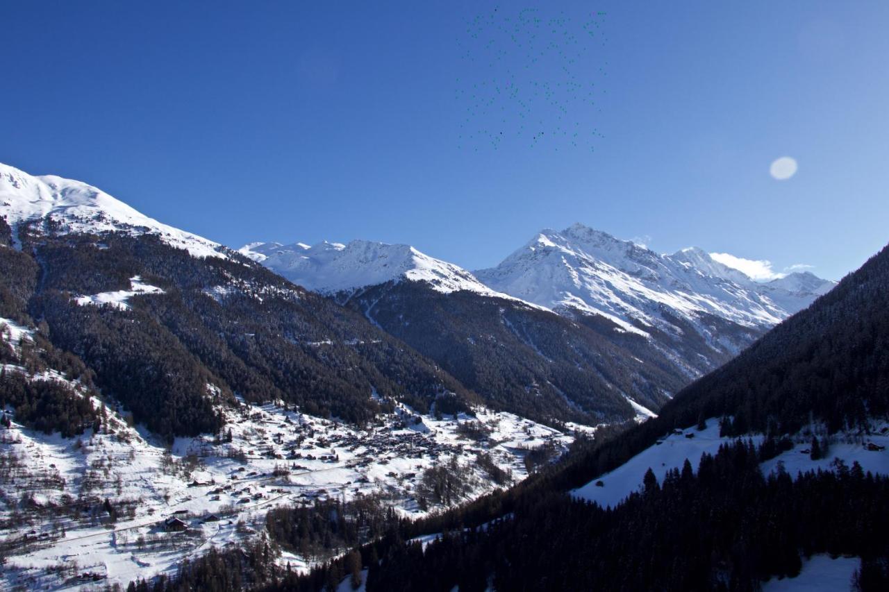 Chalet Abraxas With Astonishing View - Grimentz Vila Exterior foto