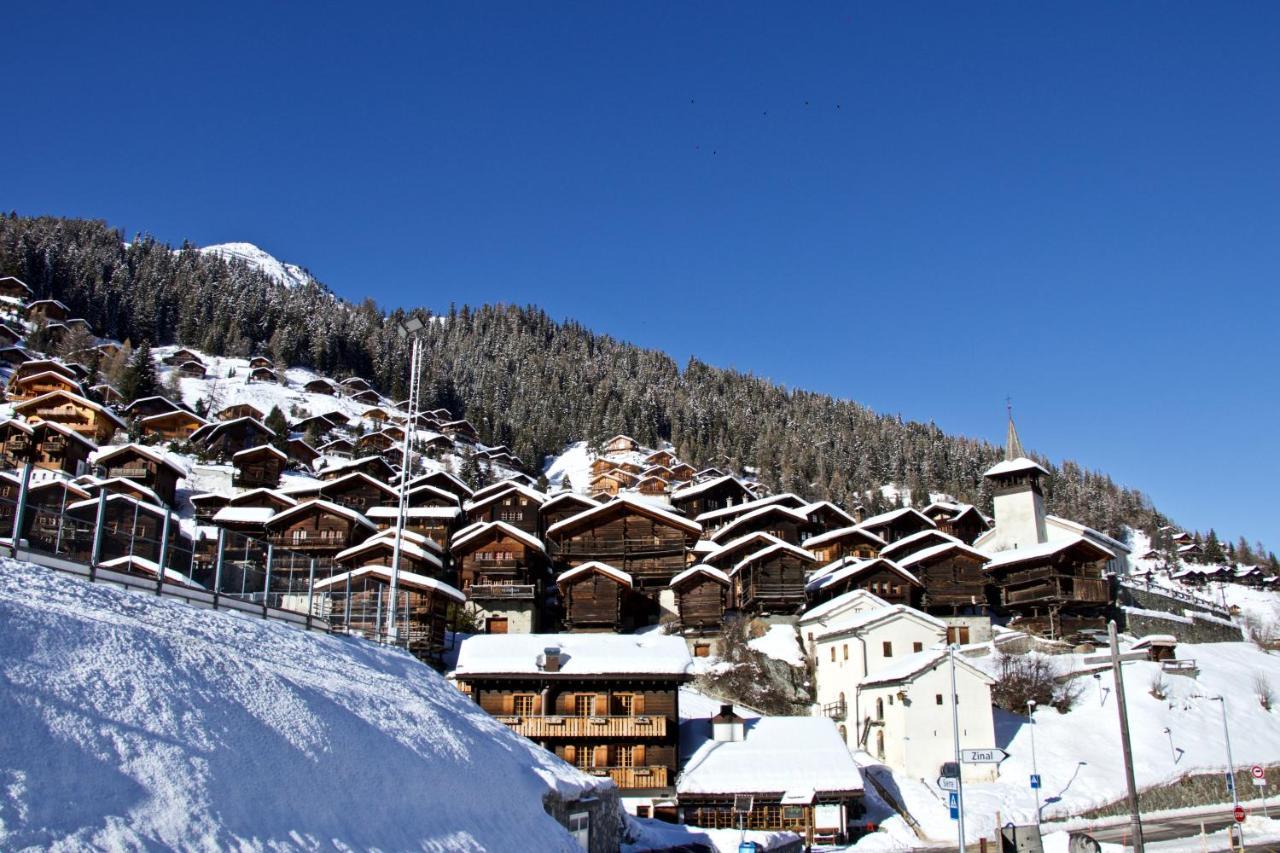 Chalet Abraxas With Astonishing View - Grimentz Vila Exterior foto